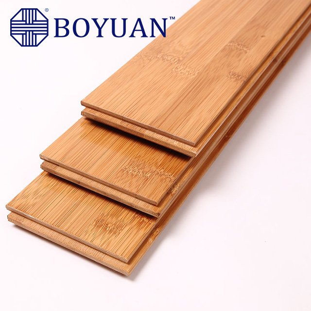 Horizontal solid bamboo flooring-natural and carbonized color
